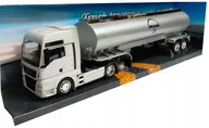 Samochody i pojazdy dla dzieci - WELLY 1:32 truck z przyczepą MAN TGX OIL 26520 - miniaturka - grafika 1
