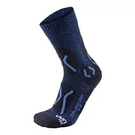 Skarpetki damskie - UYN UYN męskie skarpety trekkingowe niebieski Dark Blue/Indigo 39-41 S100054 - miniaturka - grafika 1