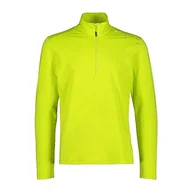 Koszulki męskie - CMP Męska koszulka z długim rękawem Softech Fleece jednokolorowa - miniaturka - grafika 1
