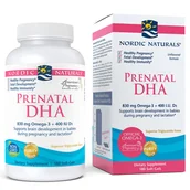 Witaminy i minerały - Nordic Naturals Prenatal DHA z witaminą D3 180 miękkich kapsułek bez smaku - miniaturka - grafika 1
