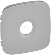 Klawisze i ramki - Legrand Plakietka gniazda antenowego VALENA ALLURE Aluminium 754827 - miniaturka - grafika 1