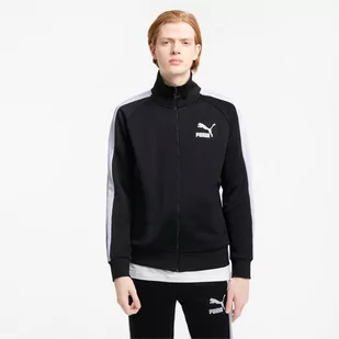 Puma Iconic T7, Czarny - Bluzy sportowe damskie - miniaturka - grafika 1