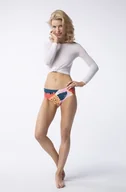 Majtki damskie - FIGI JULIMEX TUTTI FRUTTI SIMPLE BRASIL (kolor multicolour, rozmiar S) - miniaturka - grafika 1