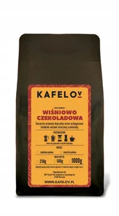 Kawa Kafelov WIŚNIOWO CZEKOLADOWA 250g mielona - Kawa - miniaturka - grafika 1