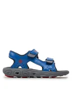 Buty trekkingowe dziecięce - Columbia Sandały Childrens Techsun Vent BC4566 Niebieski - miniaturka - grafika 1