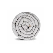 Kołdry - Kołdra obciążeniowa Gravity Basic 150x220 szary bez poszewki 100% z bawełny, wyrób medyczny - miniaturka - grafika 1