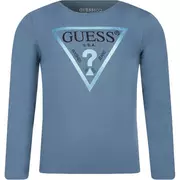 Bluzy dla dziewczynek - Guess Bluzka | Regular Fit - miniaturka - grafika 1