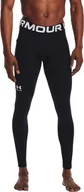 Bielizna sportowa męska - Under Armour Under Armour ColdGear Leggings 1366075-001 Czarne L - miniaturka - grafika 1