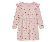 Sukienki i spódniczki dla dziewczynek - lupilu® Sukienka dziecięca z bawełną (Jasnoróżowy, 98/104) - miniaturka - grafika 1