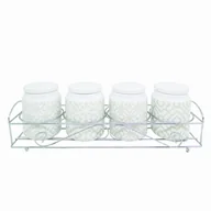 Akcesoria i części AGD - Maestro ZESTAW 4 POJEMNIKÓW NA PRZYPRAWY MAESTRO MR-20033-04CS MR-20033-04CS - miniaturka - grafika 1