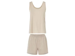 esmara® Piżama damska z lnem i wiskozą (Beżowy, XL(48/50)) - Piżamy damskie esmara® Piżama damska z lnem i wiskozą (Beżowy, XL(48/50)) - Piżamy damskie - miniaturka - grafika 1