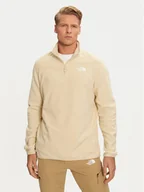 Bluzy męskie - The North Face Polar Glacier NF0A855W Beżowy Regular Fit - miniaturka - grafika 1