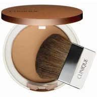 Bronzery i konturowanie twarzy - Clinique, True Bronze, brązujący puder prasowany 02 Sunkissed, 9,6 g - miniaturka - grafika 1