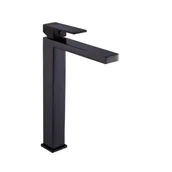 Baterie umywalkowe - Valvex Bateria umywalkowa wysoka Italy czarna - miniaturka - grafika 1