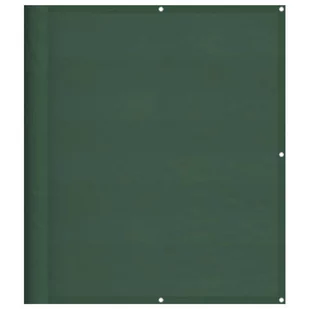 Parawan balkonowy ciemnozielony 120x700cm 100% poliester Oxford Lumarko! - Markizy - miniaturka - grafika 3