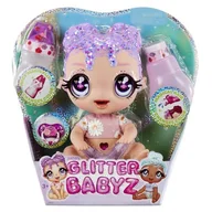 Lalki dla dziewczynek - Glitter Babyz Glitter Babyz Lila Wildboom lalka siusiająca bobas 574866 KUP Z DOSTAWĄ TEGO SAMEGO DNIA DO NAJWIĘKSZYCH MIAST 0000045410 - miniaturka - grafika 1