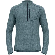 Koszulki męskie - Bluza techniczna męska ODLO Tencia Mid Layer 1/2 zip - miniaturka - grafika 1