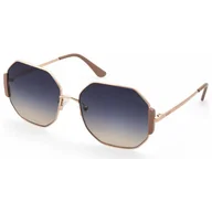 Okulary przeciwsłoneczne - Okulary przeciwsłoneczne Damskie Guess GF6196-6028W - miniaturka - grafika 1