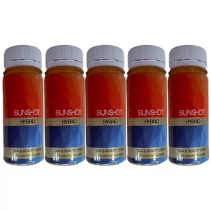 Tan Beauty Sunshot Hybrid Drinki Do Opalania x5szt - Balsamy i kremy do opalania - miniaturka - grafika 1