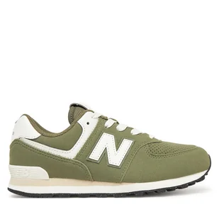 Sneakersy New Balance GC574GCE Zielony - Sneakersy damskie - miniaturka - grafika 1