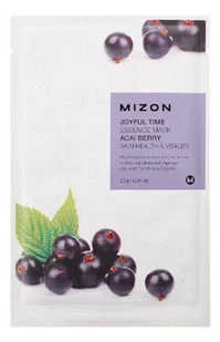 Mizon Plátýnková 3D maska z Acai Berry dla zdrowej skóry i witalność Joyful Time Essence Mask Acai Berry) - Maseczki do twarzy - miniaturka - grafika 1