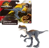 Figurki dla dzieci - Figurka Mattel Jurassic World - Odrodzenie Proceratozaur JCL55 - miniaturka - grafika 1