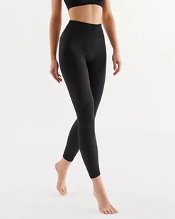 Bezszwowe legginsy w prążki Rib - Legginsy - miniaturka - grafika 1