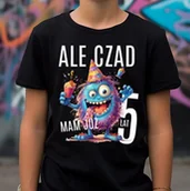 Koszulki dla chłopców - koszulka na 5 urodziny dla chłopca - miniaturka - grafika 1