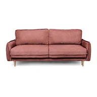 Sofy i kanapy - Czerwona rozkładana sofa z materiału bouclé 215 cm Patti – Bonami Selection - miniaturka - grafika 1