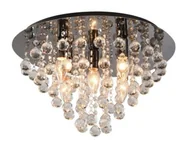 Lampy sufitowe - London Crystal 5pł. CZARNY CHROM 627705-29 - miniaturka - grafika 1
