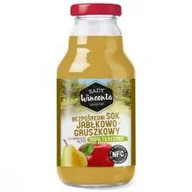 Soki i napoje niegazowane - Sady Wincenta Sok 100% jabłkowo-gruszkowy naturalnie mętny tłoczony NFC 330 ml - miniaturka - grafika 1