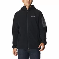 Odzież trekkingowa damska - Kurtka Przejściowa Męska Columbia Tall Heights Hooded Softshell - miniaturka - grafika 1