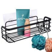 Półki łazienkowe - PÓŁKA ŁAZIENKOWA DO KABINY PRYSZNICOWEJ PRZYKLEJANA 569733 - miniaturka - grafika 1