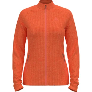 Bluza rozpinana bez kaptura damska ODLO Tencia Mid Layer Full Zip - Bluzy damskie - miniaturka - grafika 1