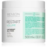 Maski do włosów - Revlon Revlon Restart Volume Jelly Mask - Lekka maska w galaretce 500ml - miniaturka - grafika 1