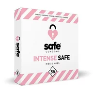Prezerwatywy - safe Prezerwatywy - Safe Intense Safe Condoms 36 szt - miniaturka - grafika 1
