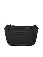 Nerki - Tommy Hilfiger Saszetka nerka Th Repreve Bumbag AM0AM13467 Czarny - miniaturka - grafika 1