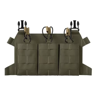 Panel Ładownica Direct Action Skeletonized Triple 223 Flap - Ranger Green - Odzież taktyczna i umundurowanie - miniaturka - grafika 1