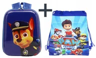 Plecaki szkolne i tornistry - Plecak dziecięcy szkolny PSI PATROL CHASE do szkoły przedszkola + WOREK - miniaturka - grafika 1