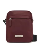 Nerki - Calvin Klein Saszetka Sleek Reporter LV04D3180G Bordowy - miniaturka - grafika 1