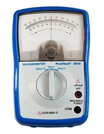 Inne urządzenia pomiarowe - PeakTech Multimetr Galwanometr100mV 5mA AC/DC 3204 PEAK3204 - miniaturka - grafika 1