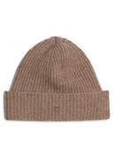 Czapki damskie - Tommy Hilfiger Czapka AW0AW16623 Beżowy - miniaturka - grafika 1