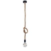 Lampy sufitowe - Lampa wisząca 1x12W E27 LED Rope 321909 POLUX/GOLDLUX - miniaturka - grafika 1