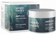 Kremy do twarzy - CLOCHEE - Simply Nature - Anti-Age - Multi-Regenerating Night Cream - Multi regenerujący krem na noc - 50 ml - miniaturka - grafika 1