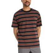 Koszulki męskie - Koszulka męska New Balance MT53700BK - brązowa - miniaturka - grafika 1