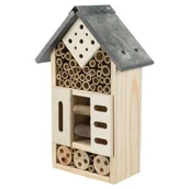 Klatki i wyposażenie dla ptaków - Trixie Hotel Dla Owadów, 18X29X10, Drewno I Łupek - miniaturka - grafika 1