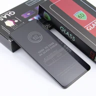 Szkła hartowane na telefon - Szkło hartowane 6D do Samsung Galaxy S25 Ultra czarna ramka 10w1 kompatybilne z fingerprint - miniaturka - grafika 1