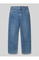 Spodnie damskie - Jeansy o luźnym kroju baggy z czystej bawełny - Tom Tailor - miniaturka - grafika 1