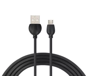 Kabel micro USB czarny 1m VA0015 VAYOX - Kable USB - miniaturka - grafika 1