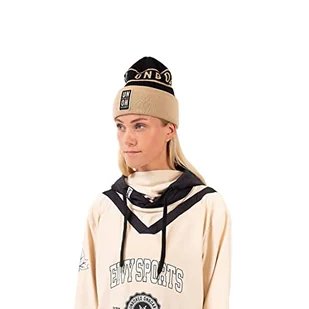 Eivy Czapka damska League Beanie, Czarny i biały, jeden rozmiar - Czapki damskie - miniaturka - grafika 1